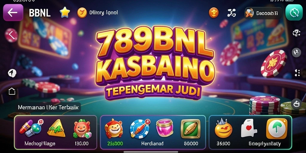 Tampilan gameplay kasino yang seru dan mengasyikan di 789BNL.