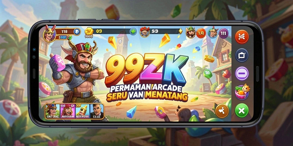 Gameplay seru dari 99ZK menampilkan grafis menarik dan tantangan mendebarkan.