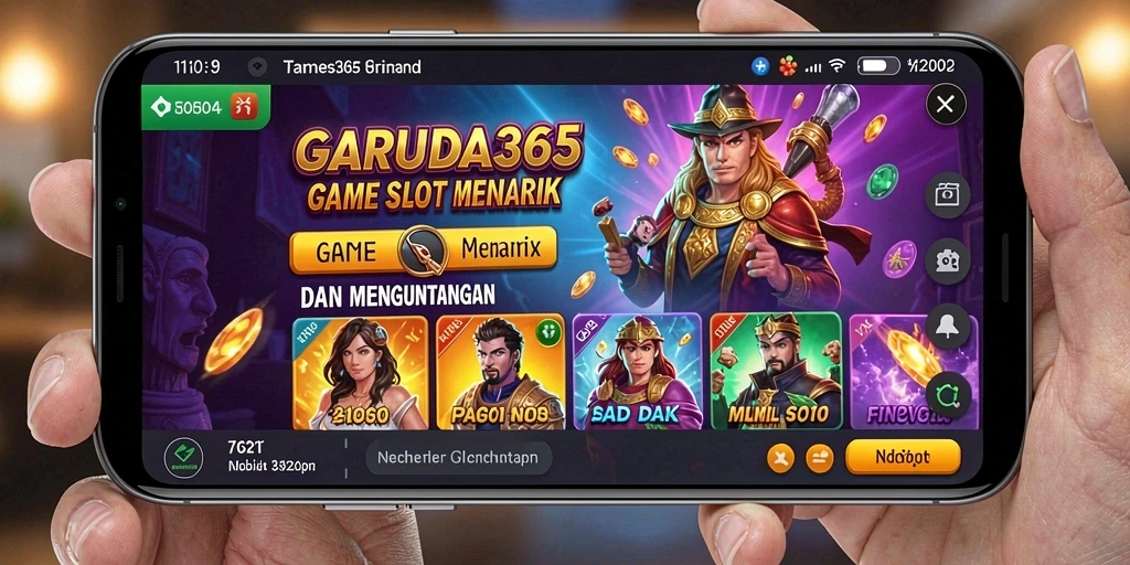 Screenshot gameplay GARUDA365 yang menunjukkan keseruan permainan Slot.