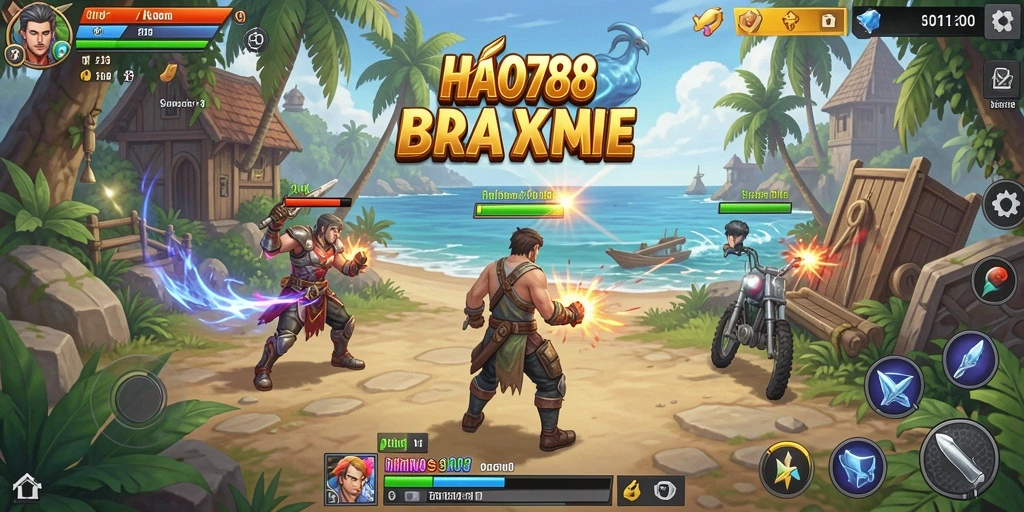 Screenshot utama HAO788 menampilkan gameplay simulasi yang menarik.