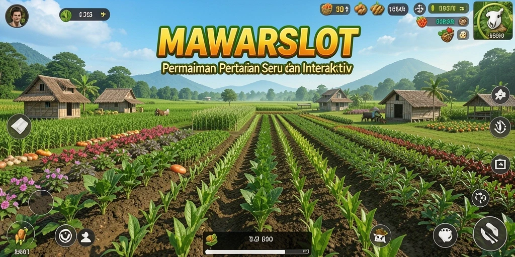 Tampilan gameplay seru di dunia pertanian MAWARSLOT.