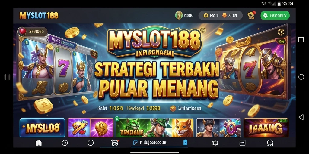 Tampilan gameplay MYSLOT188 yang menarik dan strategis.