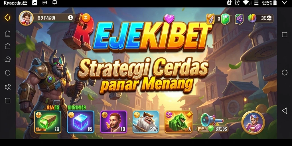 Tampilan gameplay menarik dari REJEKIBET yang mendebarkan.