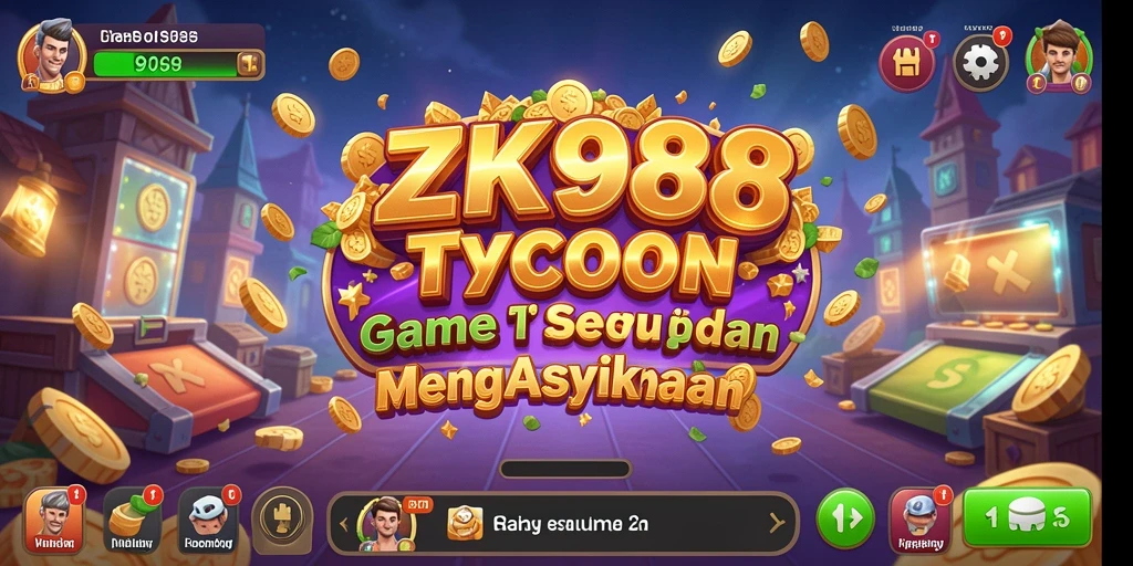 Tampilan gameplay ZK988 yang menarik dan menantang.